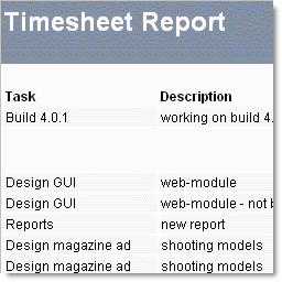 Advanced customizable invoices.