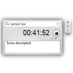Timer console in Easy Time Tracking